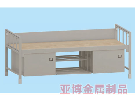 单人床（新钢塑制式营具）